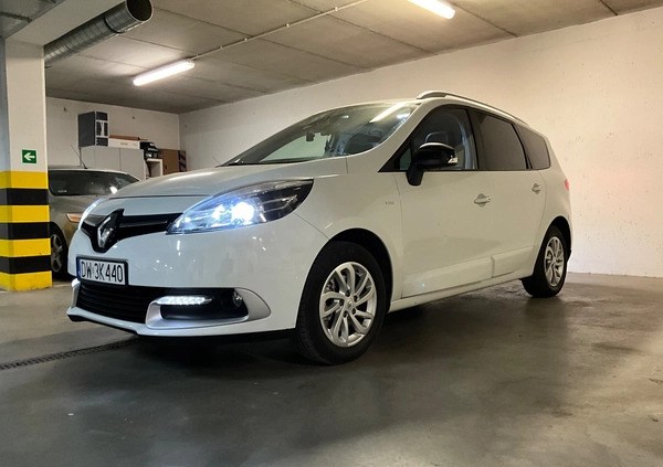 Renault Grand Scenic cena 49999 przebieg: 116300, rok produkcji 2015 z Wrocław małe 781